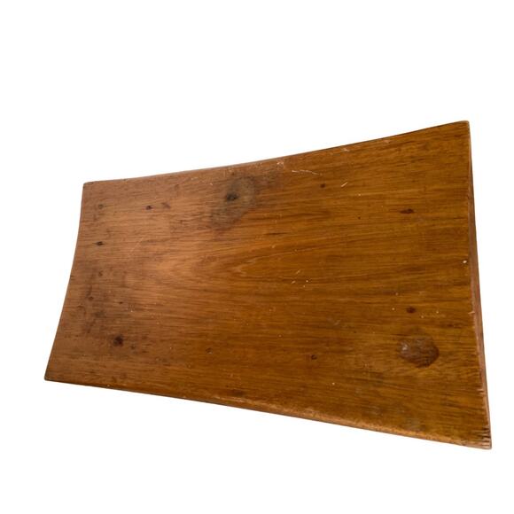 Vintage 1975 Handmade heavy Stool Signed Dik Bergman - Picture 4 of 10